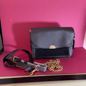 Coach Leather Dreamer Cross-body bag in Black - D2032-73547